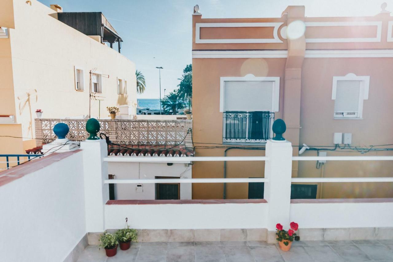Malaga Beach House, 2 City Bikes, 2 Children'S Bikes, Wifi, Big Terrace, Bbq, Family, Childfriendly Esterno foto