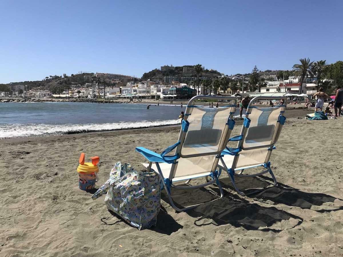 Malaga Beach House, 2 City Bikes, 2 Children'S Bikes, Wifi, Big Terrace, Bbq, Family, Childfriendly Esterno foto