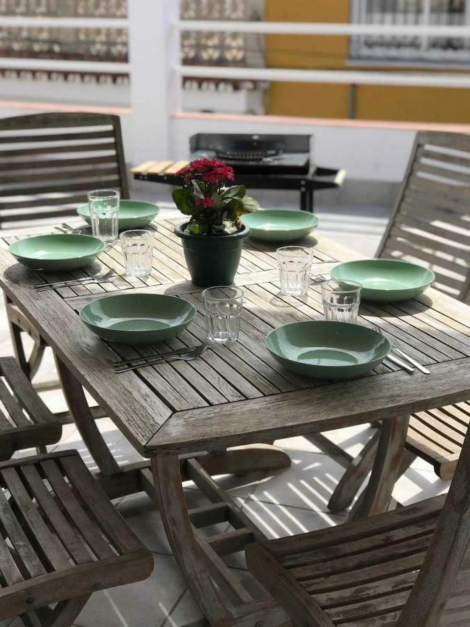Malaga Beach House, 2 City Bikes, 2 Children'S Bikes, Wifi, Big Terrace, Bbq, Family, Childfriendly Esterno foto