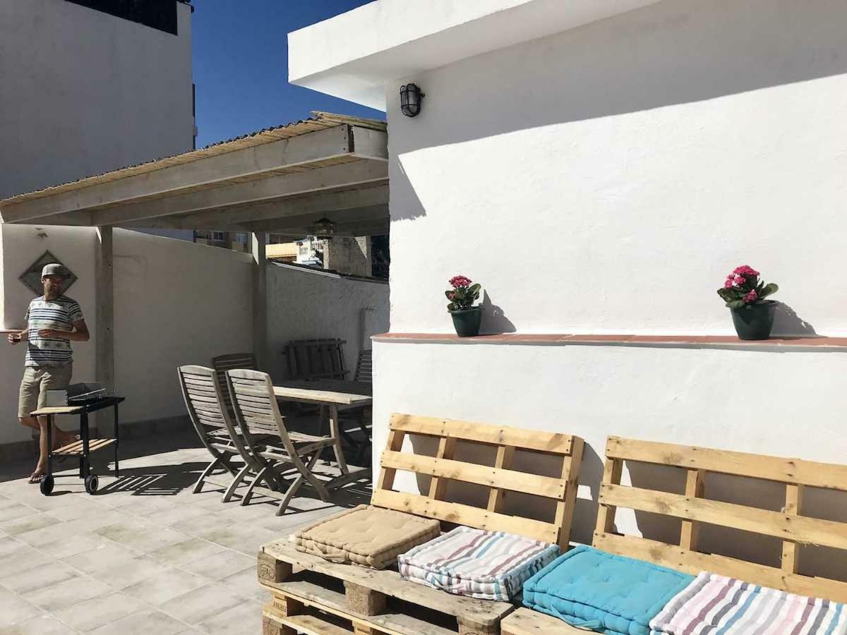 Malaga Beach House, 2 City Bikes, 2 Children'S Bikes, Wifi, Big Terrace, Bbq, Family, Childfriendly Esterno foto